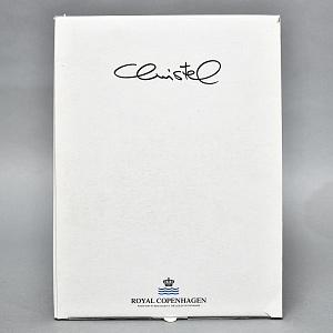 Коллекционная Фарфоровая статуэтка «Девушка, Знак Зодиака - Рак», Royal Copenhagen Дания.