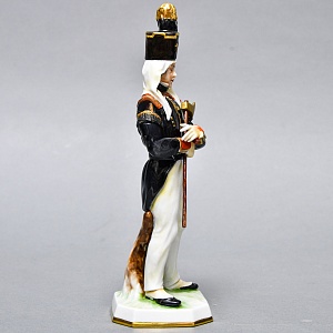 Редкая! Коллекционная Фарфоровая статуэтка «Маркшейдер - Горный Инженер», Unterweissbach Германия. 