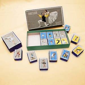 Памятный Сувенирый Набор - Хозяйственные Спички «Советский Балет», СССР -1967 год.