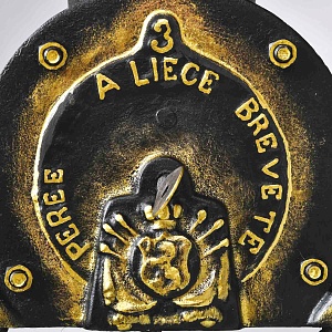 Старинная Чугунная Ручная Механическая Мельница - Кофемолка BREVETE, Бельгия 30-е гг.