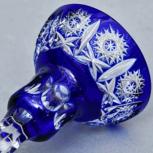 Элегантный Хрустальный Подсвечник на одну свечу, JOSKA BODENMAIS Германия, конец 60-х гг. 