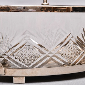 Вазочка - Корзинка - Конфетница - Бисквитница, SHEFFIELD Англия Silverplate, 60 -е годы ХХ века. 