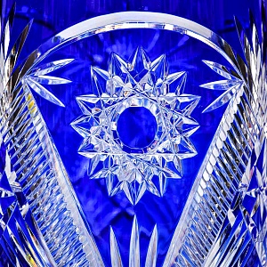 Хрустальная Ваза для цветоа JOSKA BODENMAIS Германия конец 60-х гг.