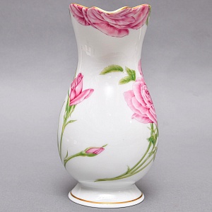 Винтажный Фарфоровый Кувшин «Роза Живанши», Franklin Porcelain США - 1986 год.