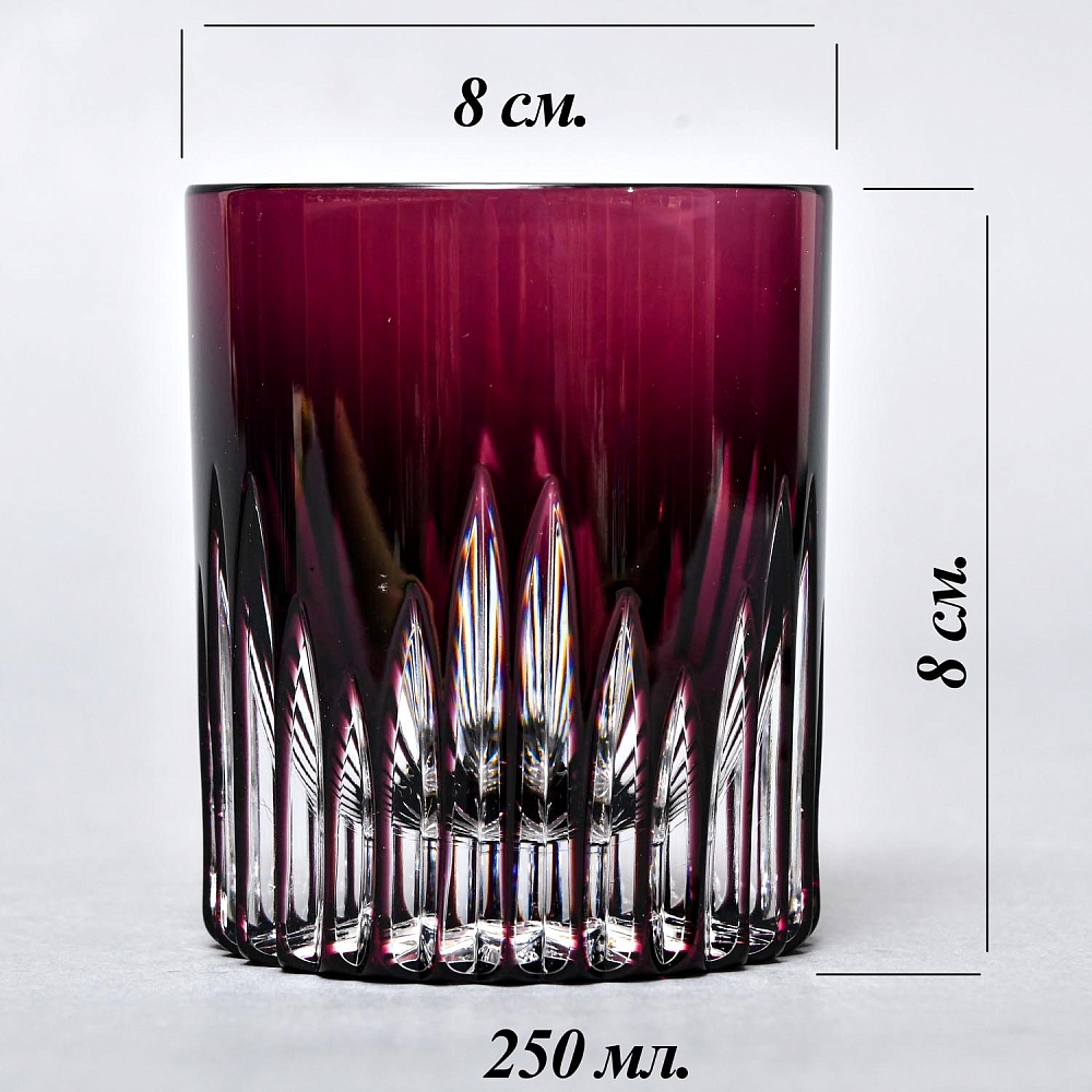 Набор - Хрустальные Стаканы «Barthmann» DOROTHEENHUTTE Германия 60 годы ХХ века.