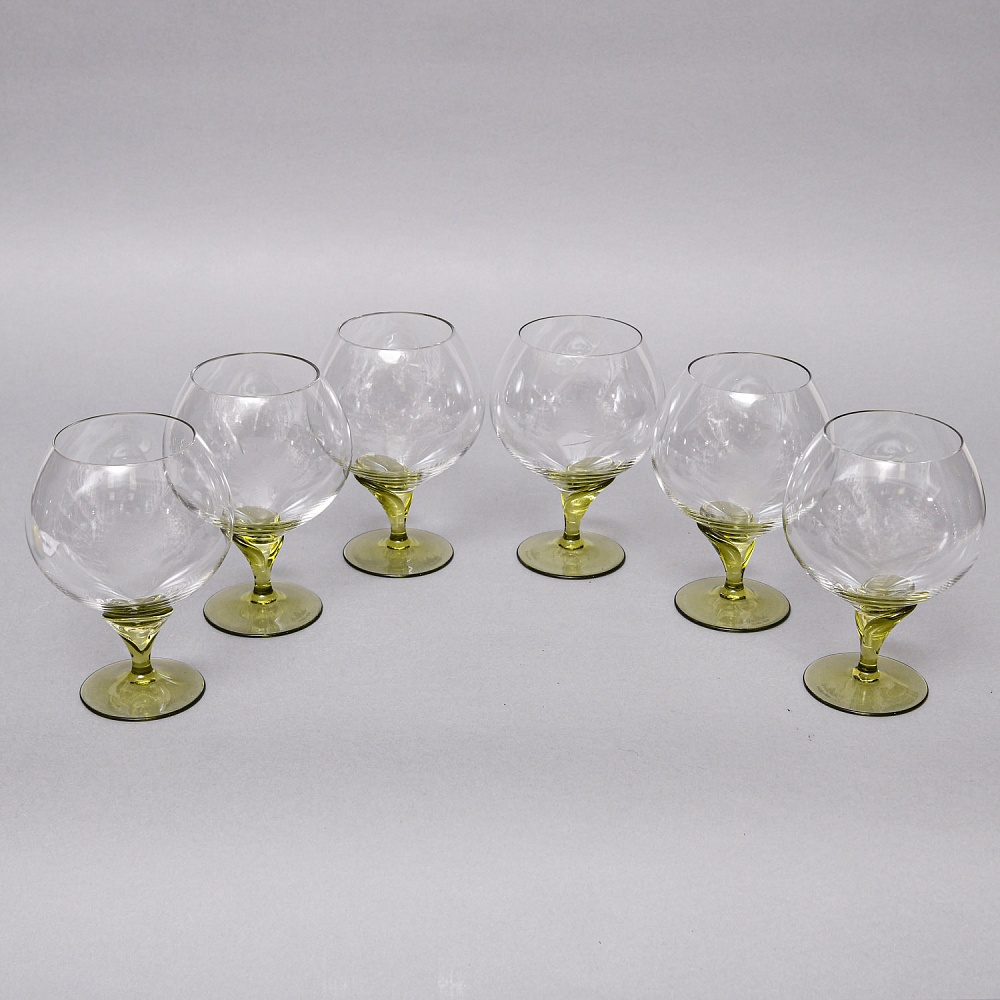 Бокалы для Коньяка «Papyrus», Хрусталь Rosenthal Studio Line, Германия -1960 - 1969 годы.