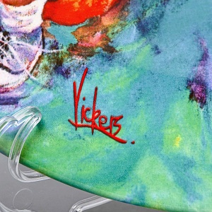 Коллекционная Фарфоровая тарелка «Детство. Мальчики на качелях», Wedgwood Англия - 1985 год. 