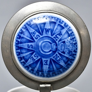 Коллекционная Пивная Кружка «Прибытие почтового парохода», фарфор, Berlin Design Германия -1978 год.