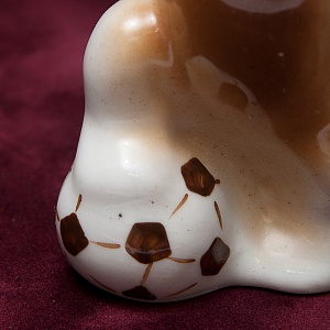 Коллекционный Триптих - Фарфоровые Статуэтки «Мишки - Олимпийцы», СССР Полонне ЗХК. 