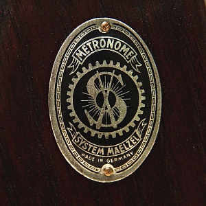 Старинный Механический Метроном в деревянном корпусе, System MAELZEL Германия - 50 гг.