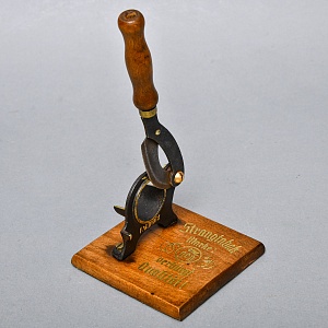 Редкость! Антикварный Настольный Нож - Гильотина для обрезки сигар. Германия начала ХХ века.