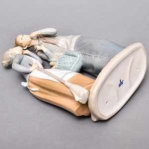  Коллекционная Фарфоровая статуэтка «Сплетницы», Lladro / Лядро Испания, 1978 - 1985 годы.