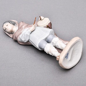 Коллекционная Фарфоровая статуэтка «Мальчик с барабаном», Lladro (Лядро), Испания.