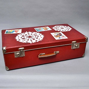 Советские Новогодние Ёлочные игрушки «Бабушкин Чемодан» - 65 штук.  СССР.