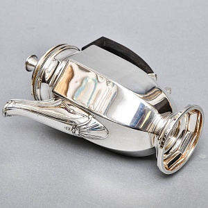 Винтажный Металлический Кофейник - Чайник на 1 л. Silverplated, Christofle Франция. 