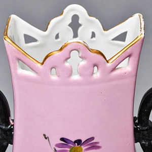 Антикварные Парные Фарфоровые Вазы «Счастливое детство», Франция, конец XIX - начало ХХ века. 