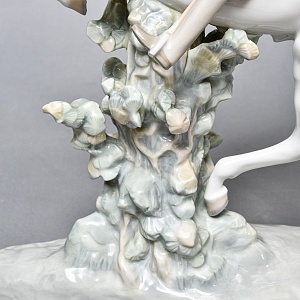 Коллекционная Фарфоровая статуэтка «Всадник», Lladro / Лядро Испания, 1969 - 1985 годы.