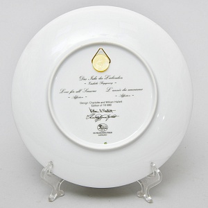 Коллекционная Фарфоровая тарелка "Любовь на все времена", Hutschenreuther Германия.