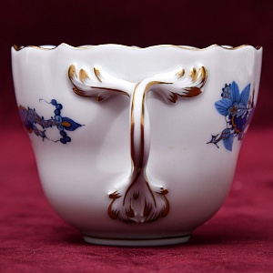 Классическая Фарфоровая Кофейная пара «Синий Дракон», MEISSEN Германия, первая половина ХХ века.