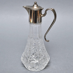 Винтажный Хрустальный ГРАФИН КУВШИН ДЕКАНТЕР АНГЛИЯ вторая половина ХХ века. 