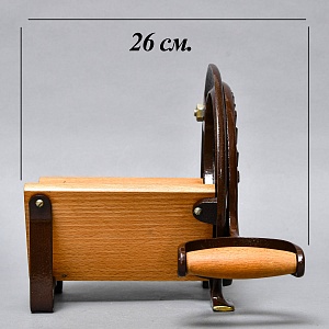 Редкость! Старинная Ручная Механическая Хлеборезка - Слайсер - Нож, RAADVAD Дания, середина ХХ века.