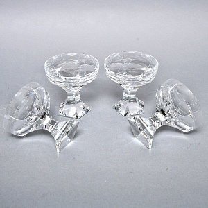 Редкость! Хрустальные Креманки - Фужеры для Шампанского серия «Mercury», BACCARAT, Франция, 80 -гг. 