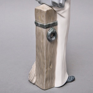 Коллекционная Фарфоровая статуэтка «Отважный капитан», Lladro Испания, 1971 - 1974 годы. 