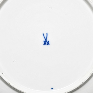 Редкость! Коллекционная Фарфоровая Тарелка - Блюдо «Воин Освободитель»,  MEISSEN  Германия -1975 г.