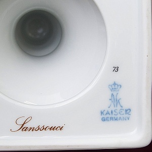 Коллекционный Авторский  Вазон из серии «Sanssouci» Фарфор KAISER Германия Н -31 см.