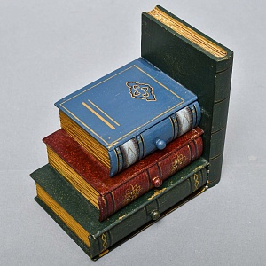 Букенды - Держатели - Ограничители - Подставка для книг «Антикварные книги», Германия, 60-е гг. 