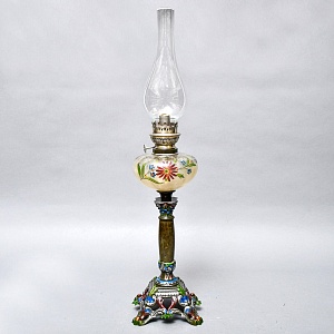 Антикарная Керосиновая Лампа с Механизмом Hersteller Berlin, Германия 1920 -1925 год.