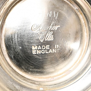 Металлическая Баночка - Емкость для сахарной пудры, Sheffield, Англия середина ХХ века. 