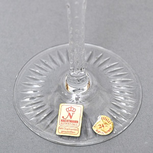 Набор 6-ть Фужеров серия «Prosecco - Виноград» Цветной Хрусталь, NACHTMANN Германия, 60-е гг.