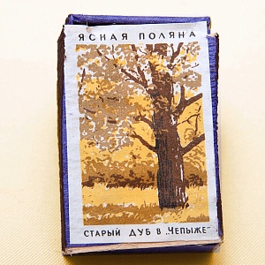 Памятный Сувенирый Набор - Хозяйственные Спички «Лев Толстой - Ясная Поляна», СССР -1967 год.
