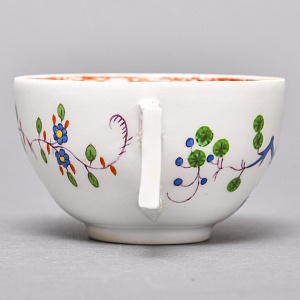 Антикварная Фарфоровая Кофейная пара MEISSEN / МЕЙСЕН, период Марколини, 1774 - 1814 годы.