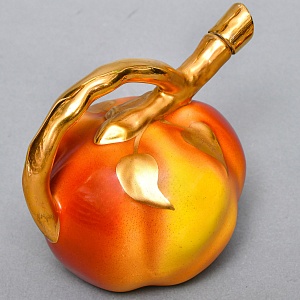 Фарфоровый Ликерный набор «ЯБЛОЧКИ» - 7 предметов, Франция, середина ХХ века. 