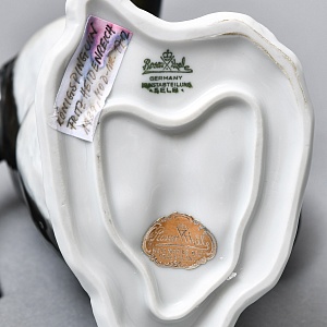 Авторские Парные Фарфоровые статуэтки «Королевские Пингвины», Rosenthal Германия - 1939 год.  