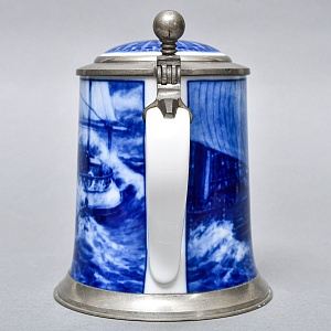 Коллекционная Пивная Кружка «Барк „Фюрст Бисмарк“ в Ревущих Сороковых», Berlin Design Германия -1979 год.