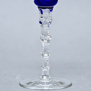 Элегантный Хрустальный Подсвечник на одну свечу, JOSKA BODENMAIS Германия, конец 60-х гг. 