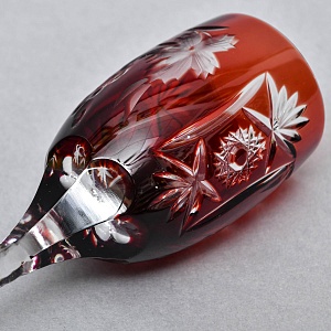 Набор 6-ть Фужеров серия «Prosecco - Виноград» Цветной Хрусталь, NACHTMANN Германия, 60-е гг.