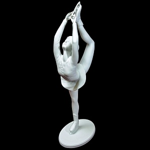 Редкая! Авторская Статуэтка «Фигуристка - Денизе Бильман», фарфор Kaiser, Германия -1979 год.