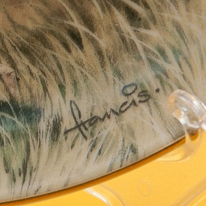 Коллекционная Тарелка «Лесной Год - МАЙ» Фарфор, Studio Fine Porcelaine Англия -1982 год.