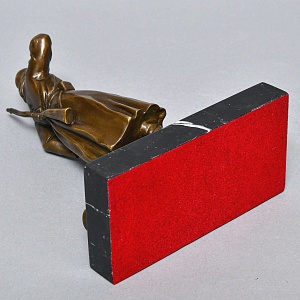 Авторская Бронзовая Статуэтка «Красноармеец в дозоре», Россия конец ХХ - начало ХХI веков. 