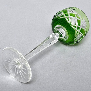 Два Бокала «Тет-а-Тет» серия «Jise» Цветной Хрусталь, Kunsthandwerk Bodenmais Германия, 60 гг.