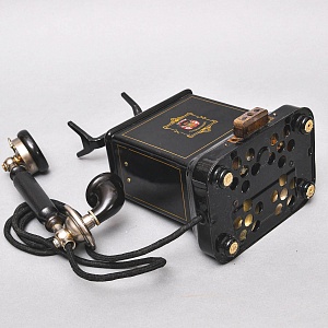 Старинный Настольный Телефонный аппарат - Телефон «JYDSK - Telefon Aktieselskab», Дания -1908 год.