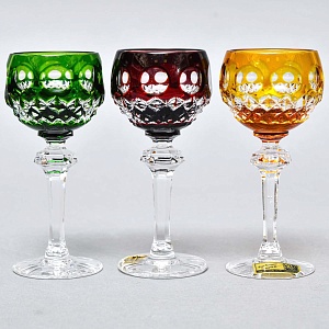 Набор - Хрустальные Рюмки Barthmann, Германия, начало 70-х годов ХХ века. 