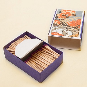 Памятный Сувенирый Набор - Хозяйственные Спички «Золотая Осень», СССР -1965 год. 