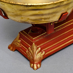 Антикварные Чугунные Бытовые Кухонные Весы на 10 кг. Франция начало ХХ века! 