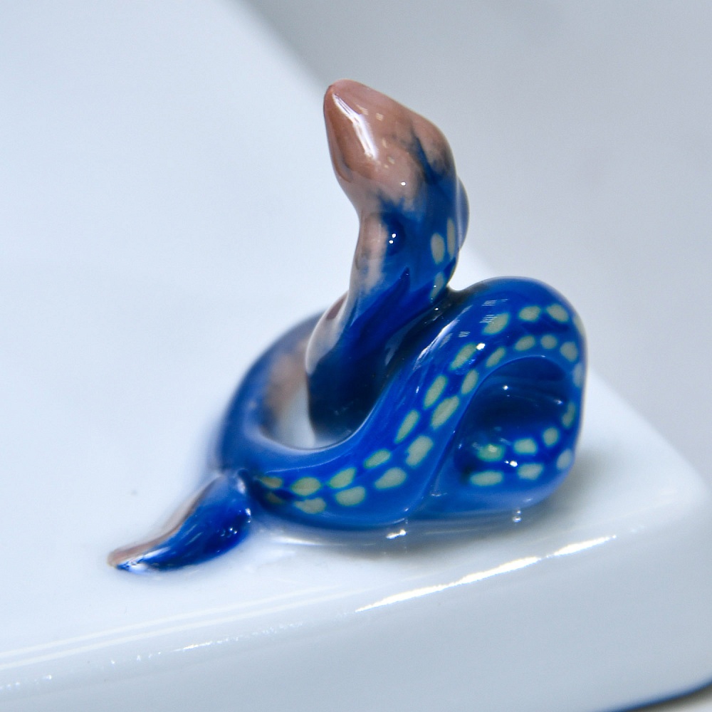 Редкость! Антикварная Фарфоровая статуэтка «Заклинательница змей», ROSENTHAL Германия -1919 год.