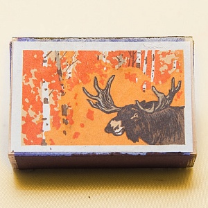 Памятный Сувенирый Набор - Хозяйственные Спички «Золотая Осень», СССР -1965 год. 